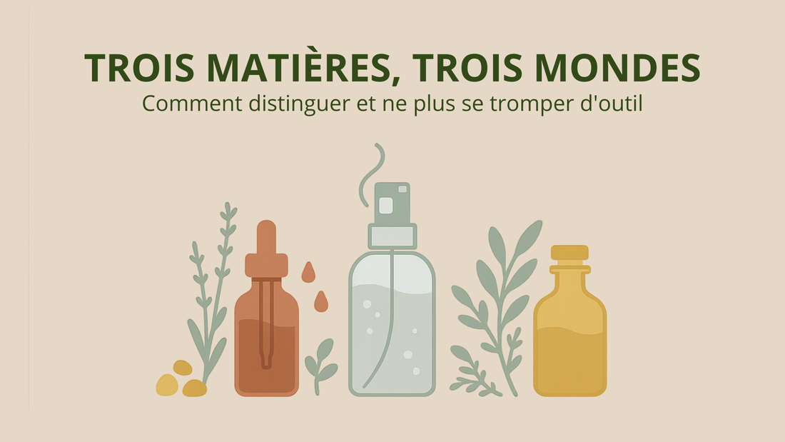 Article 3 — Trois matières, trois mondes