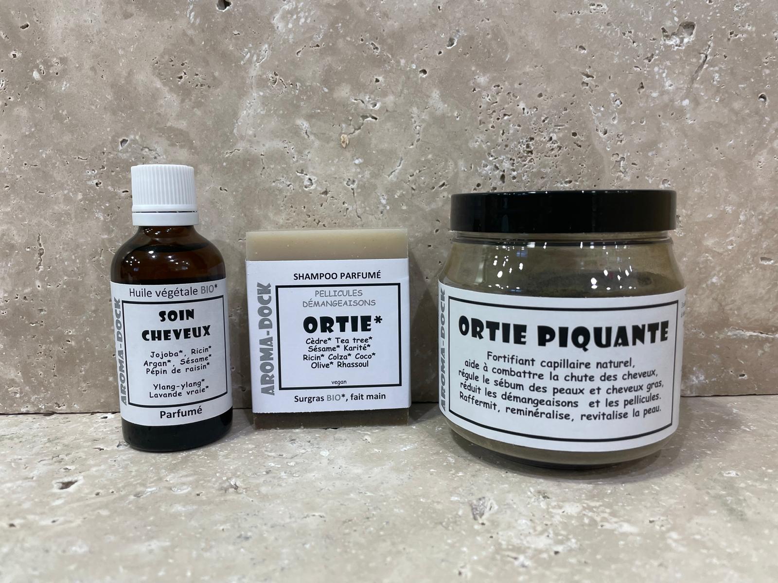 Cure Apaisante Capillaire Aroma-Dock soins naturels anti-pelliculaire