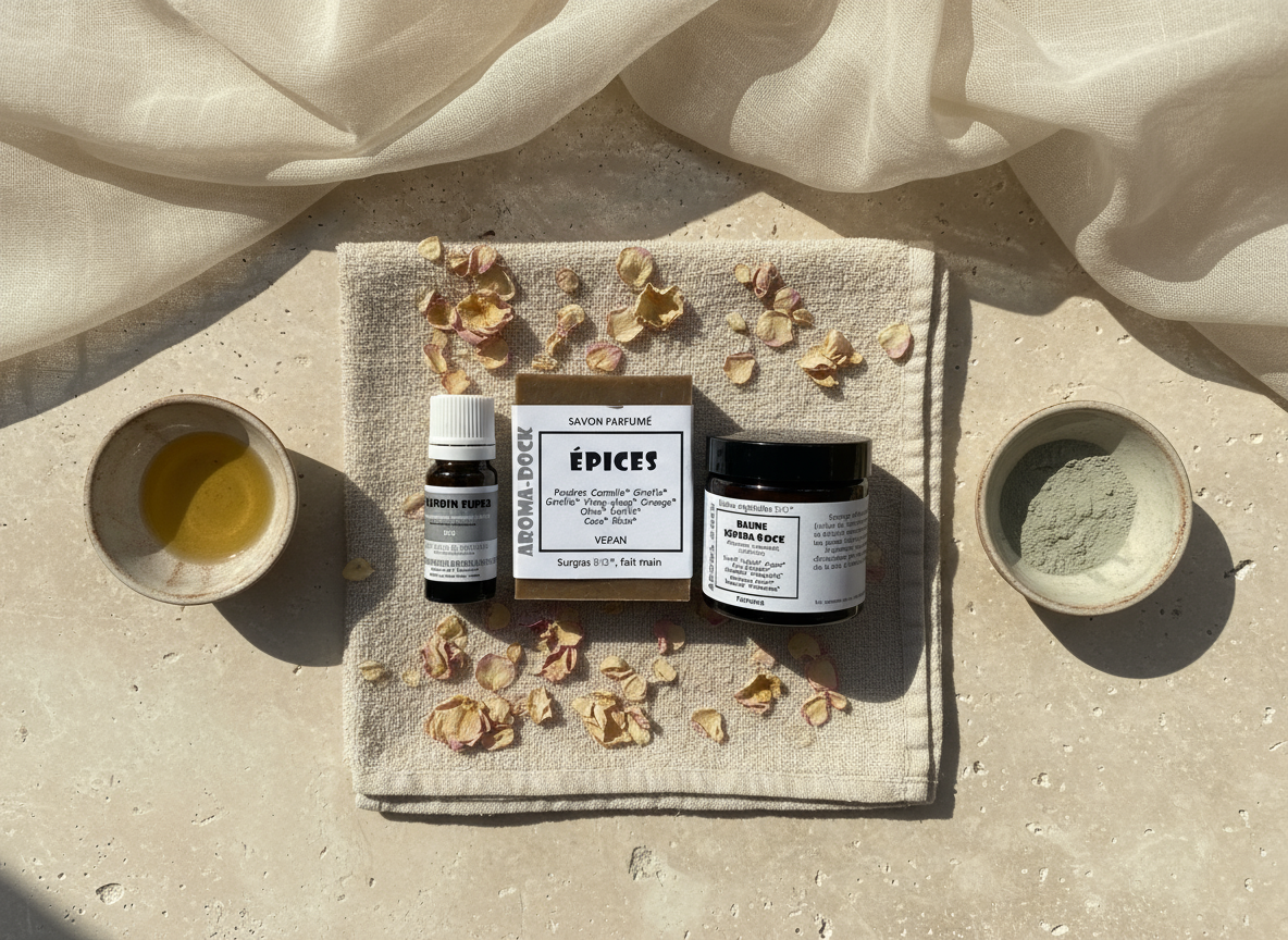 Cure Pieds Apaisants parfumé Aroma-Dock coffret soin des pieds