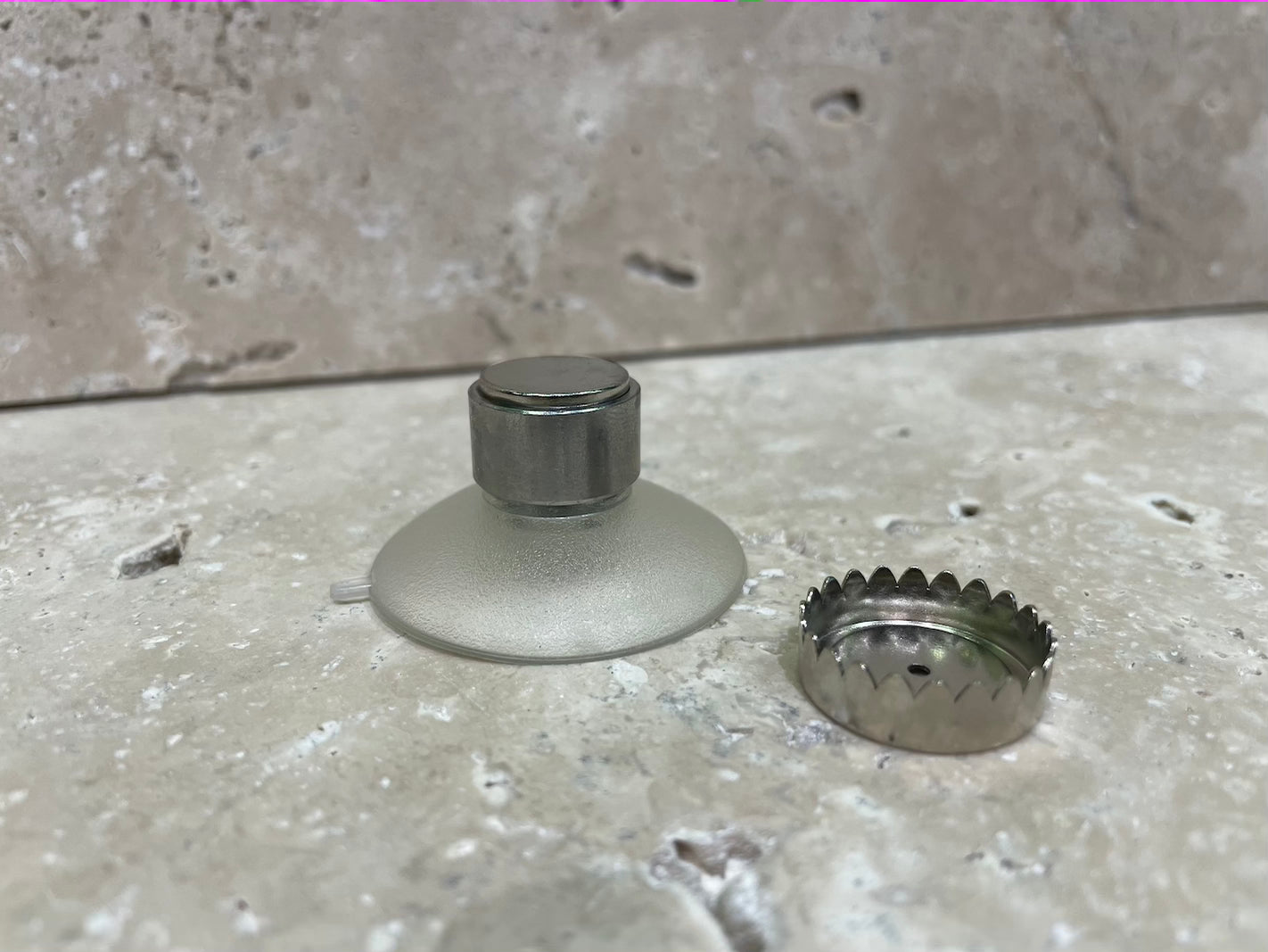 Porte-savon magnétique mural installation facile sans perçage