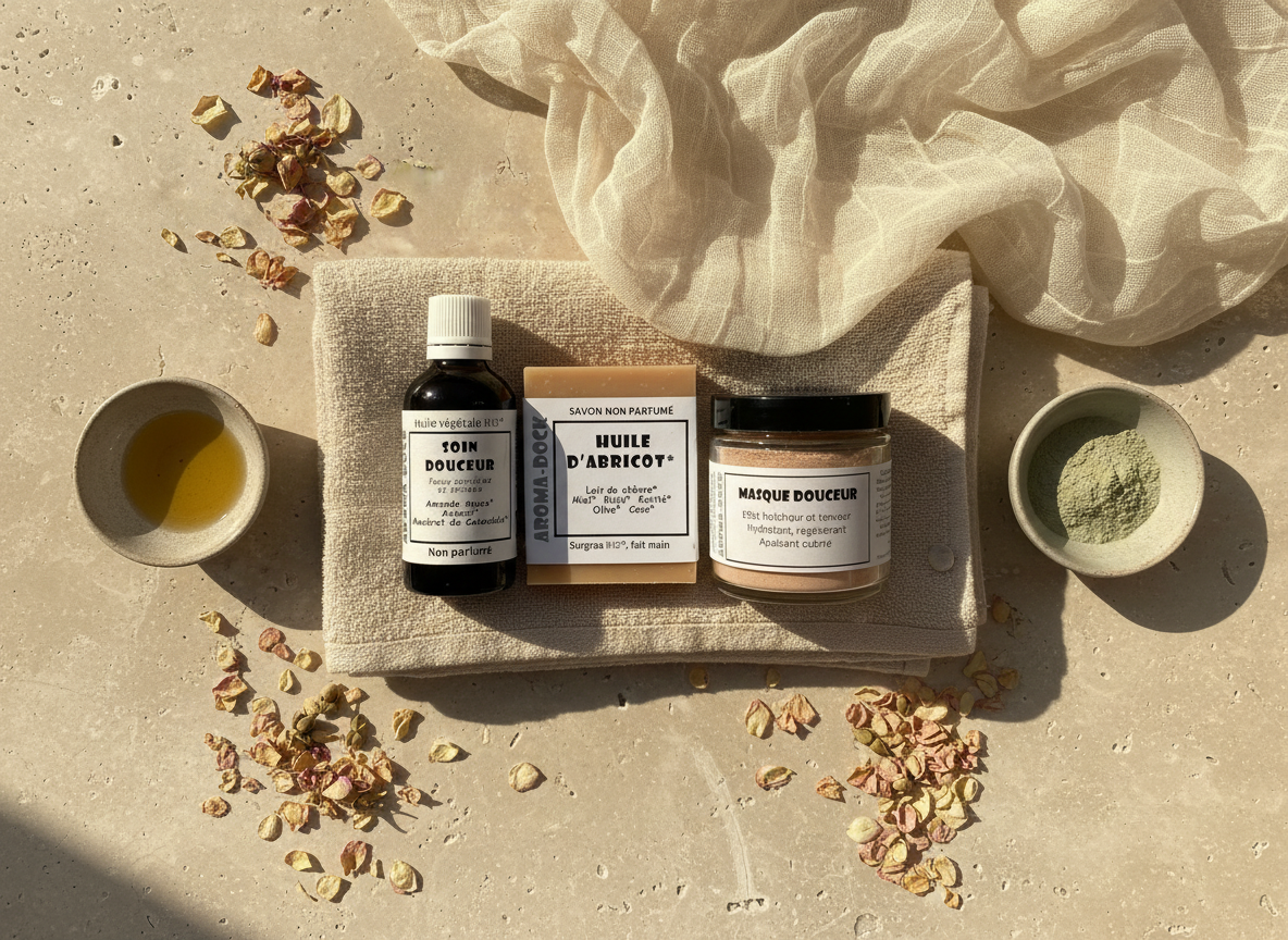 Rituel Douceur Peau Sensible & Réactive Aroma-Dock coffret apaisant