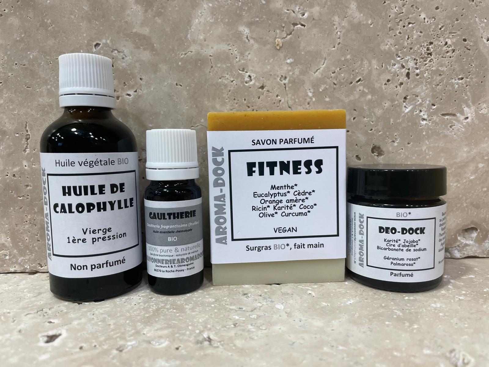 Rituel du Sportif Aroma-Dock soins naturels récupération