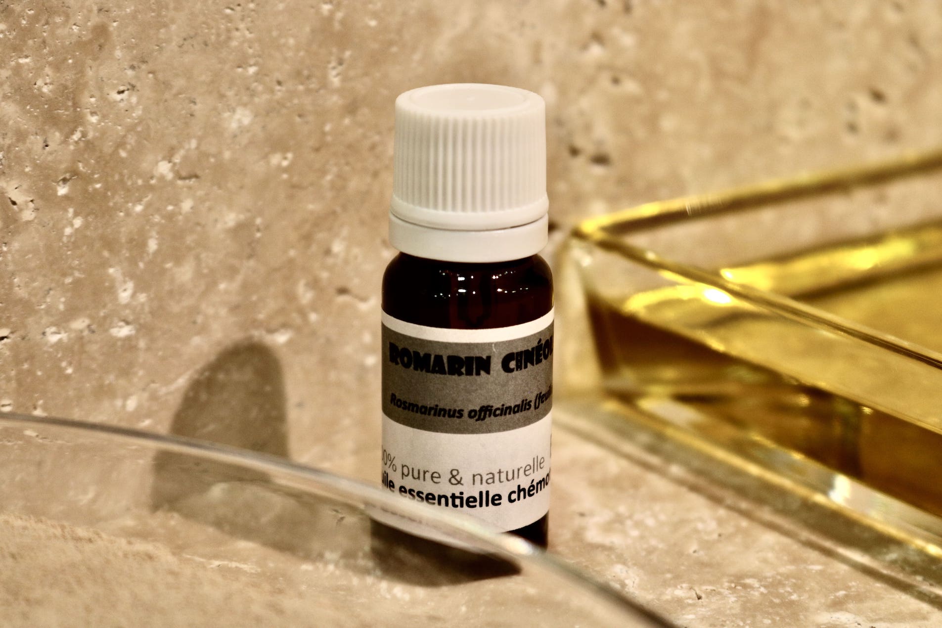 Huile essentielle Romarin à Cinéole bio 10ml Aroma-Dock stimulante et tonique