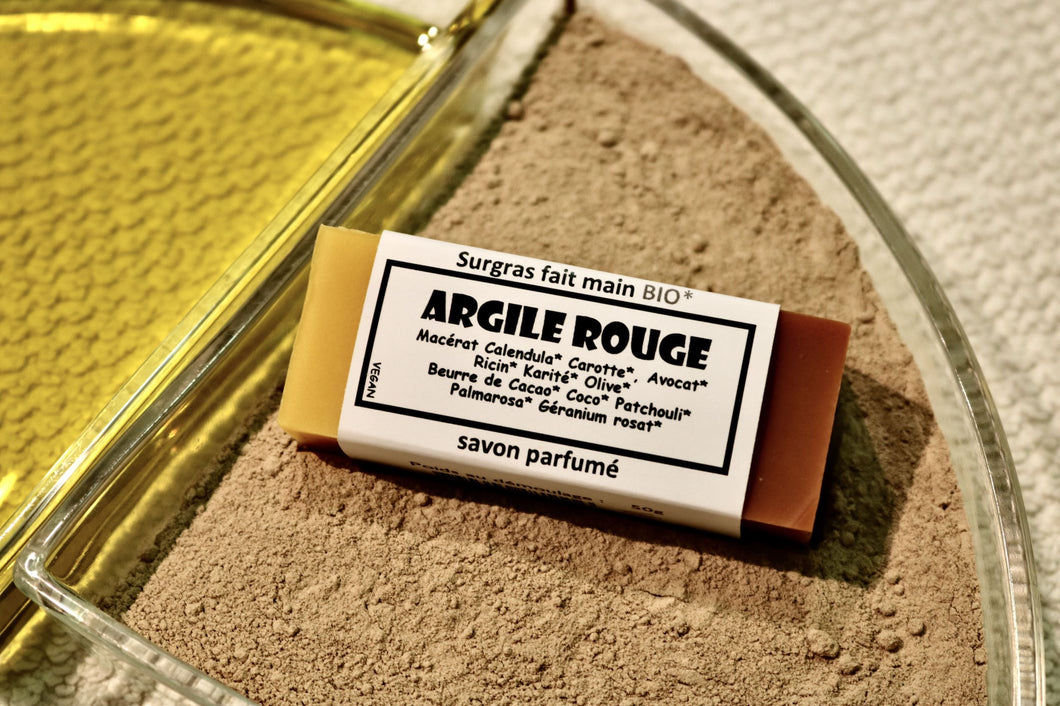Savon Argile Rouge parfumé