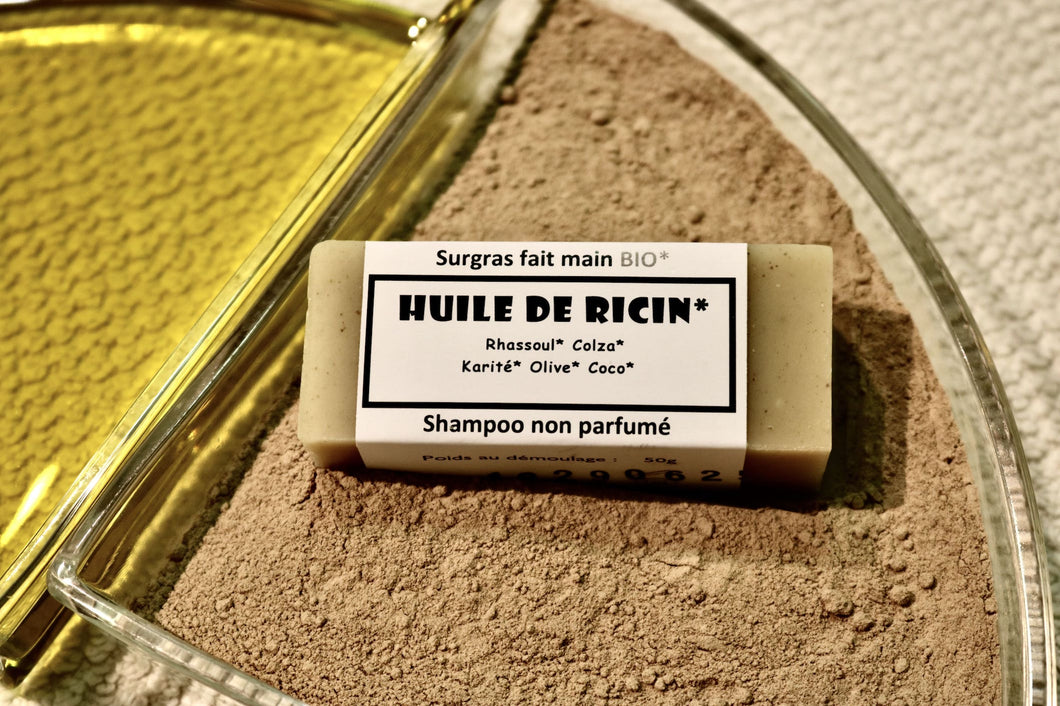 Shampoing solide à l'Huile de Ricin