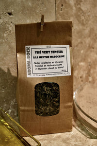 Thé Vert Sencha à la Menthe Marocaine 100g