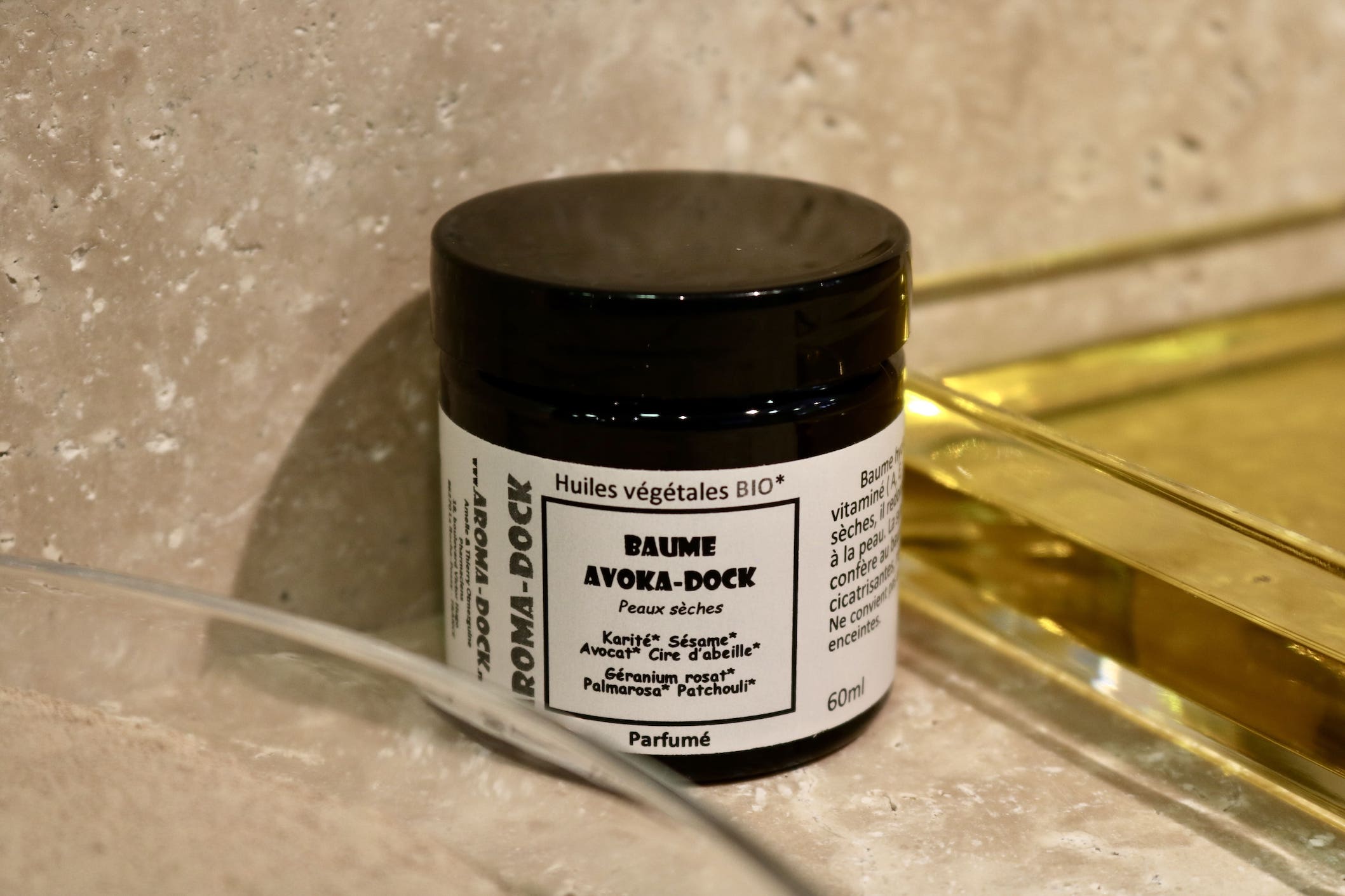 Baume nourrissant Avoka-Dock 60ml aux huiles essentielles