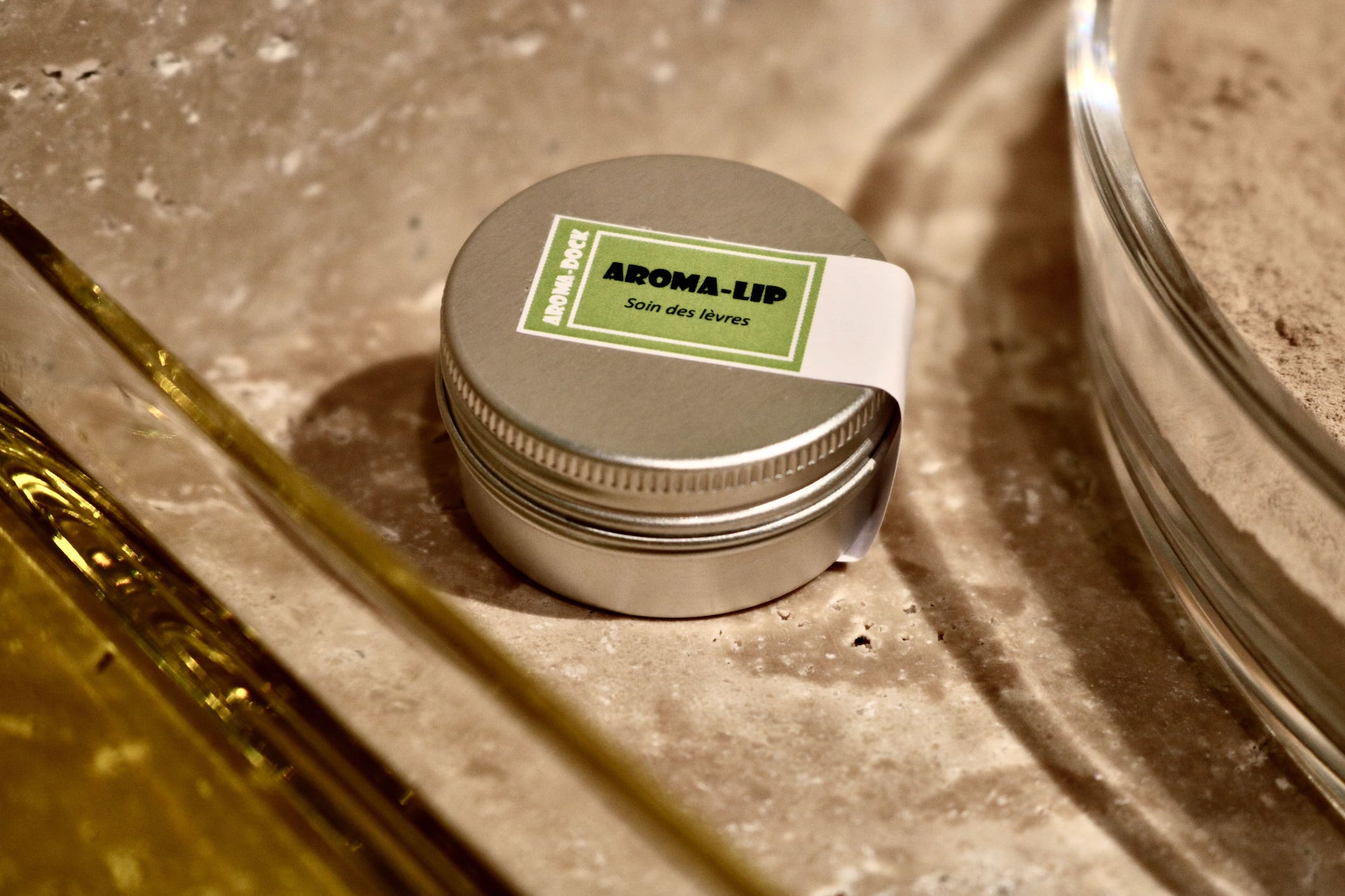 Baume à lèvres naturel AROMA-LIP 15ml Aroma-Dock réparateur