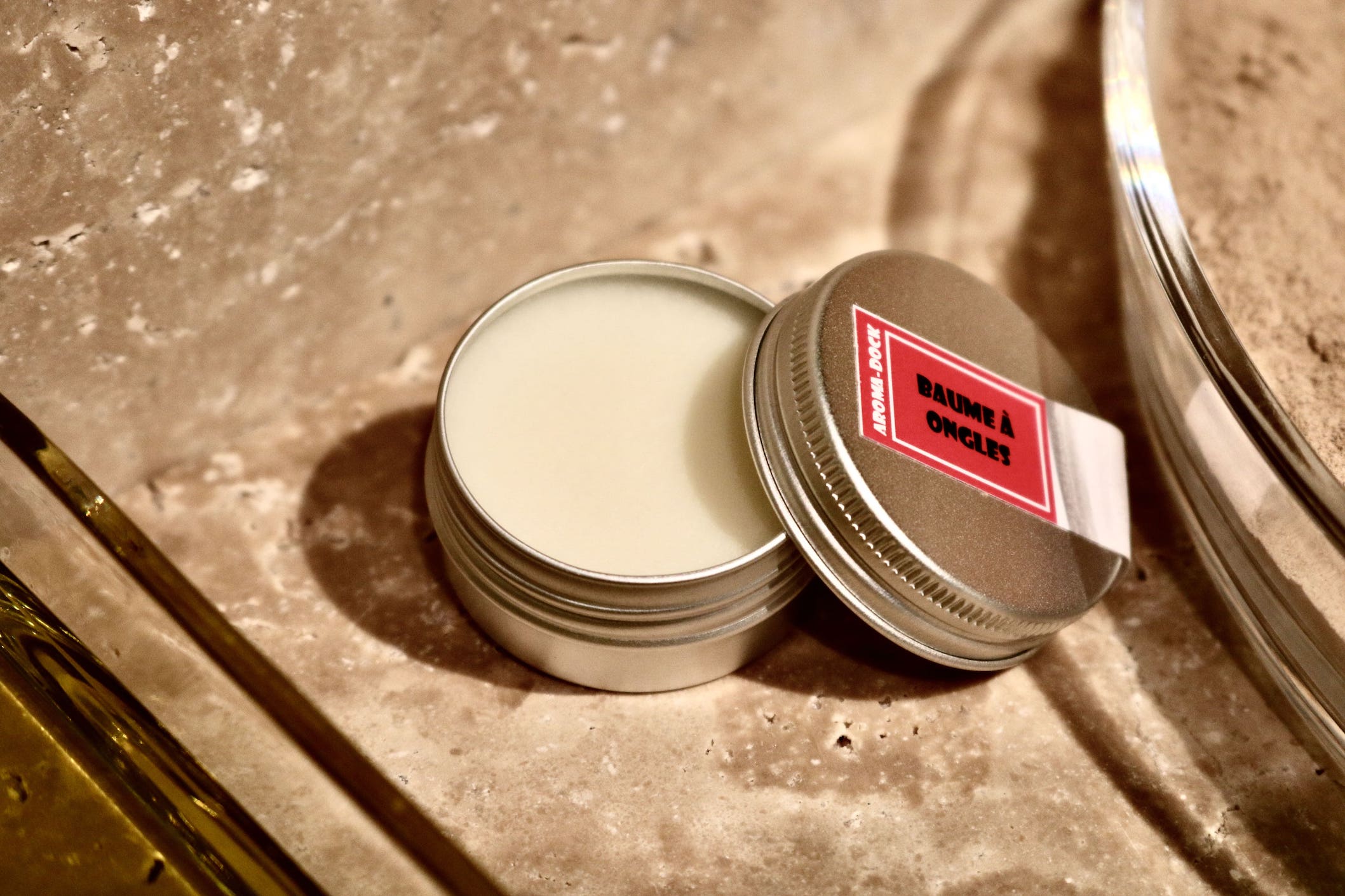 Baume à Ongles 15ml Aroma-Dock certifié Nature & Progrès fortifiant