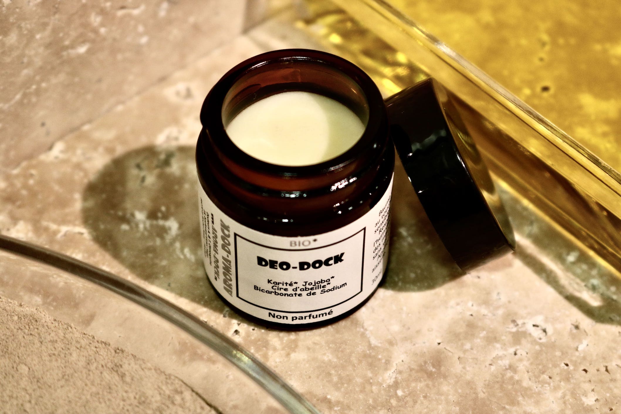 Déodorant solide Déo-Dock non parfumé 30ml sans huiles essentielles