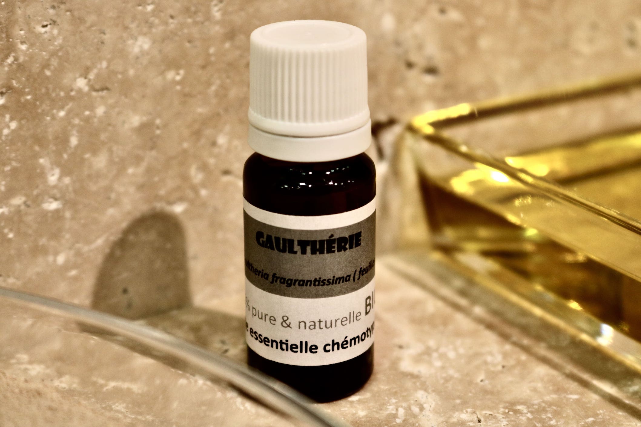 Huile essentielle Gaulthérie bio 10ml Aroma-Dock anti-inflammatoire musculaire