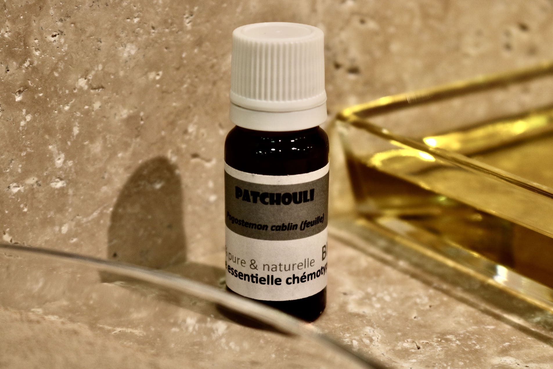 Huile essentielle Patchouli bio 10ml Aroma-Dock régénérante et aphrodisiaque