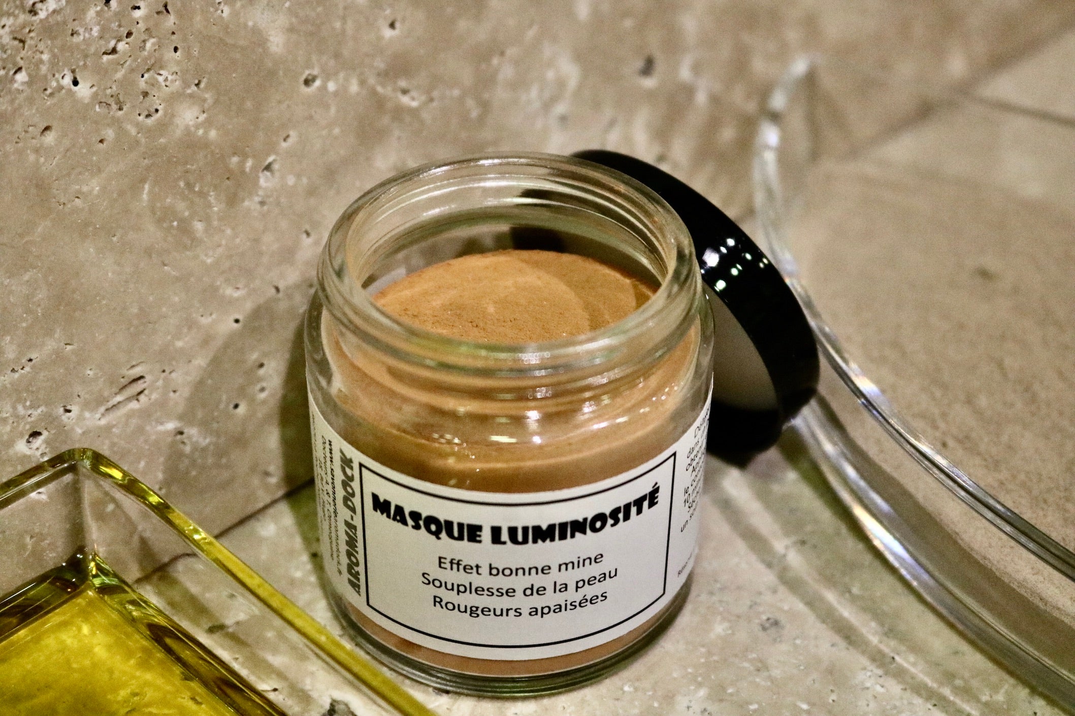 Masque visage Luminosité 70g Aroma-Dock certifié Nature & Progrès éclat