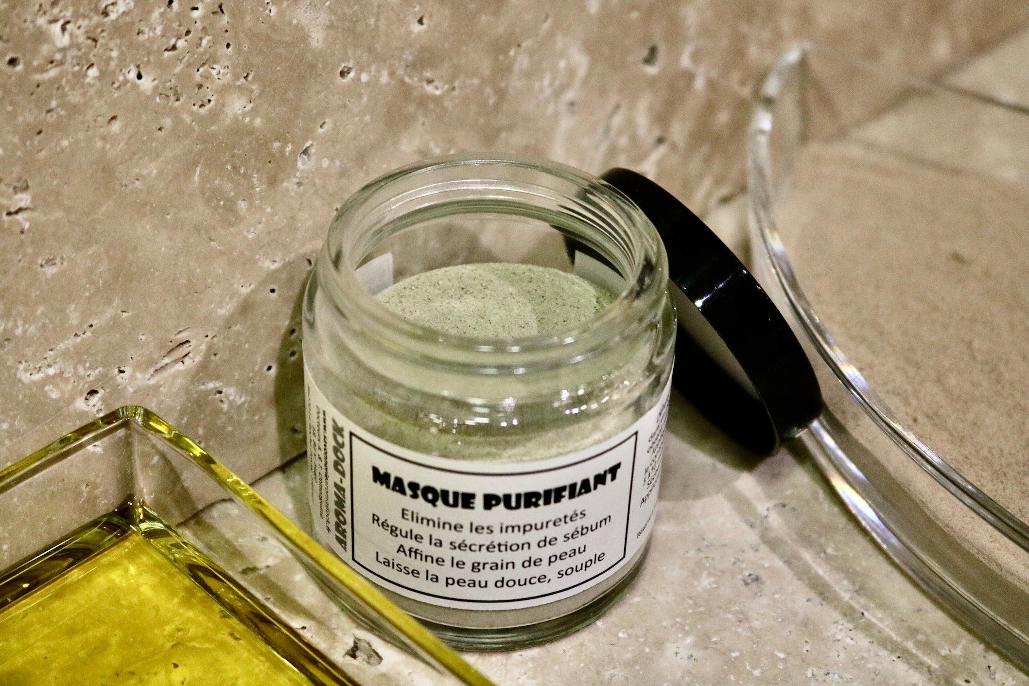 Masque visage naturel Purifiant 70g texture argile détoxifiante