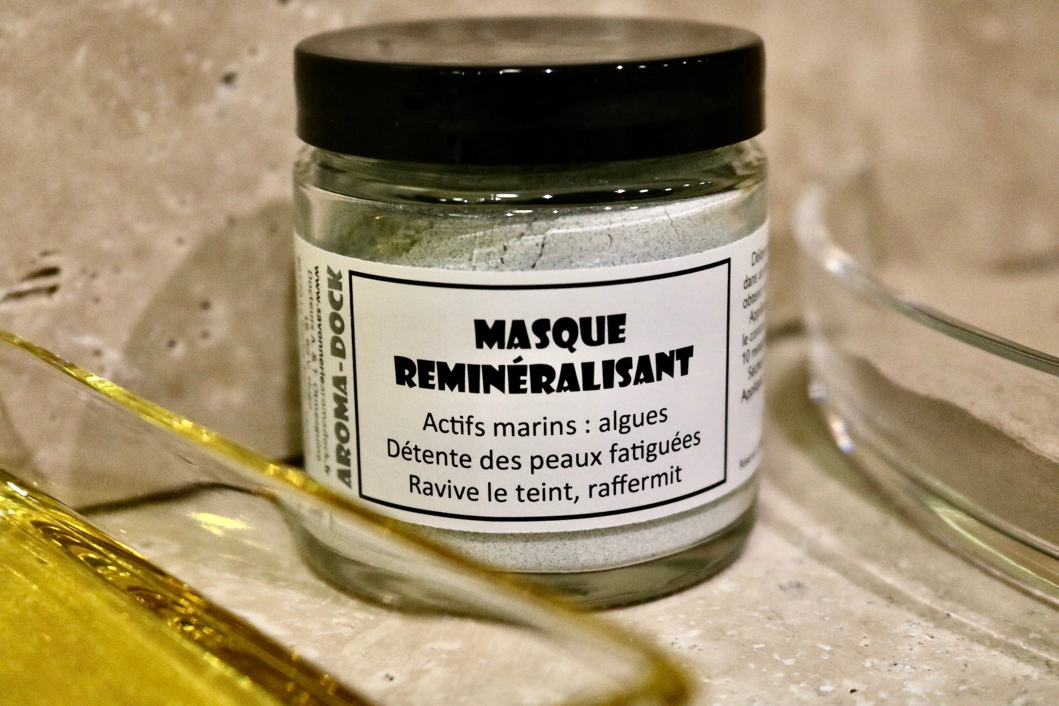 Masque visage naturel Reminéralisant 70g revitalisant et tonifiant