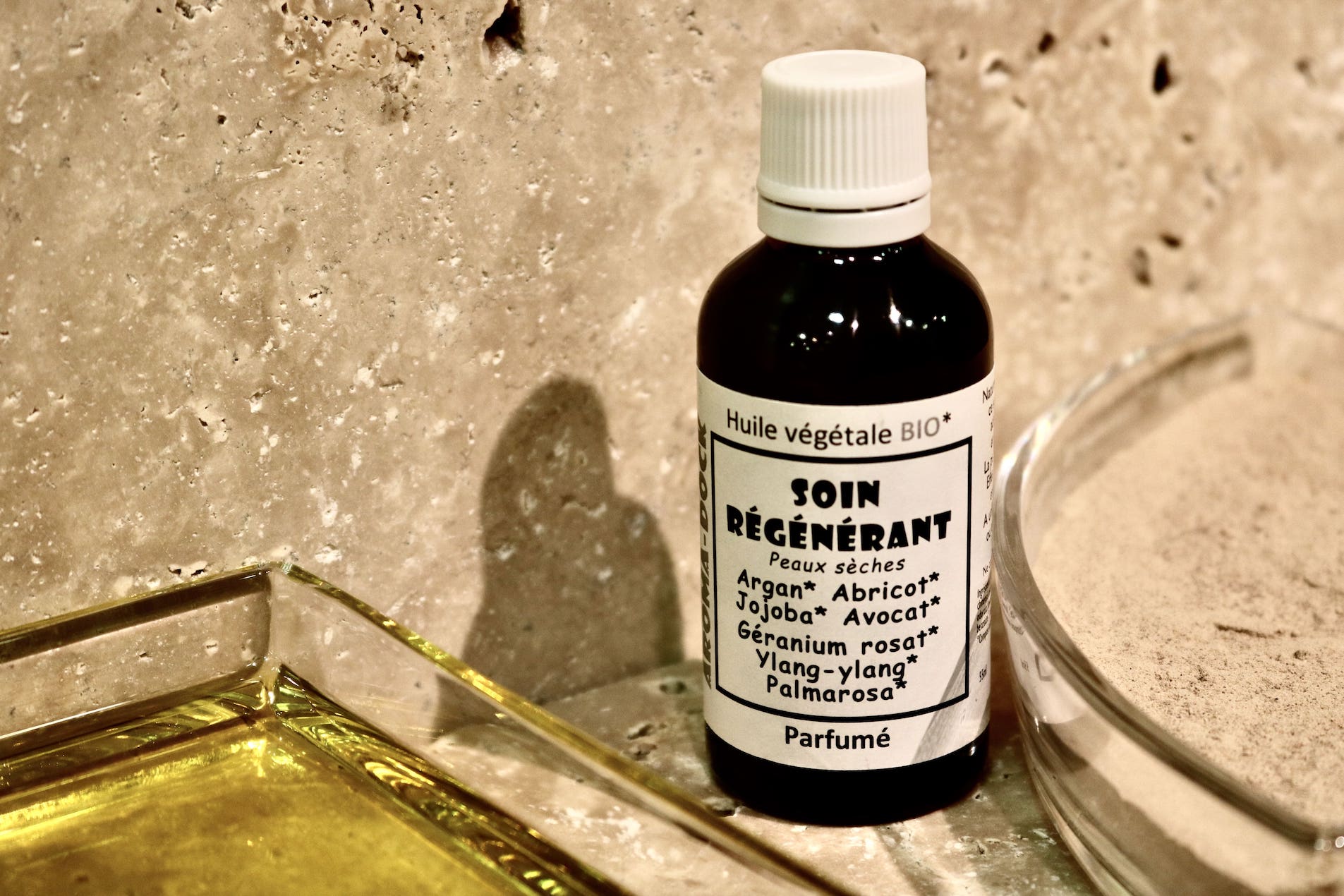 Soin visage Régénérant parfumé 55ml Aroma-Dock certifié Nature & Progrès anti-âge